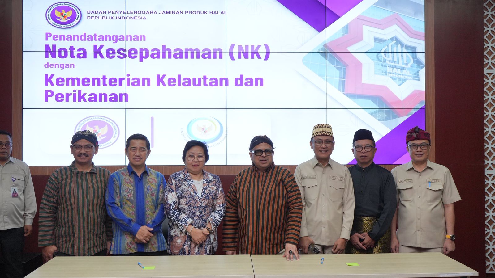 Penguatan Ekosistem Halal Nasional, BPJPH Teken MoU dan PKS
