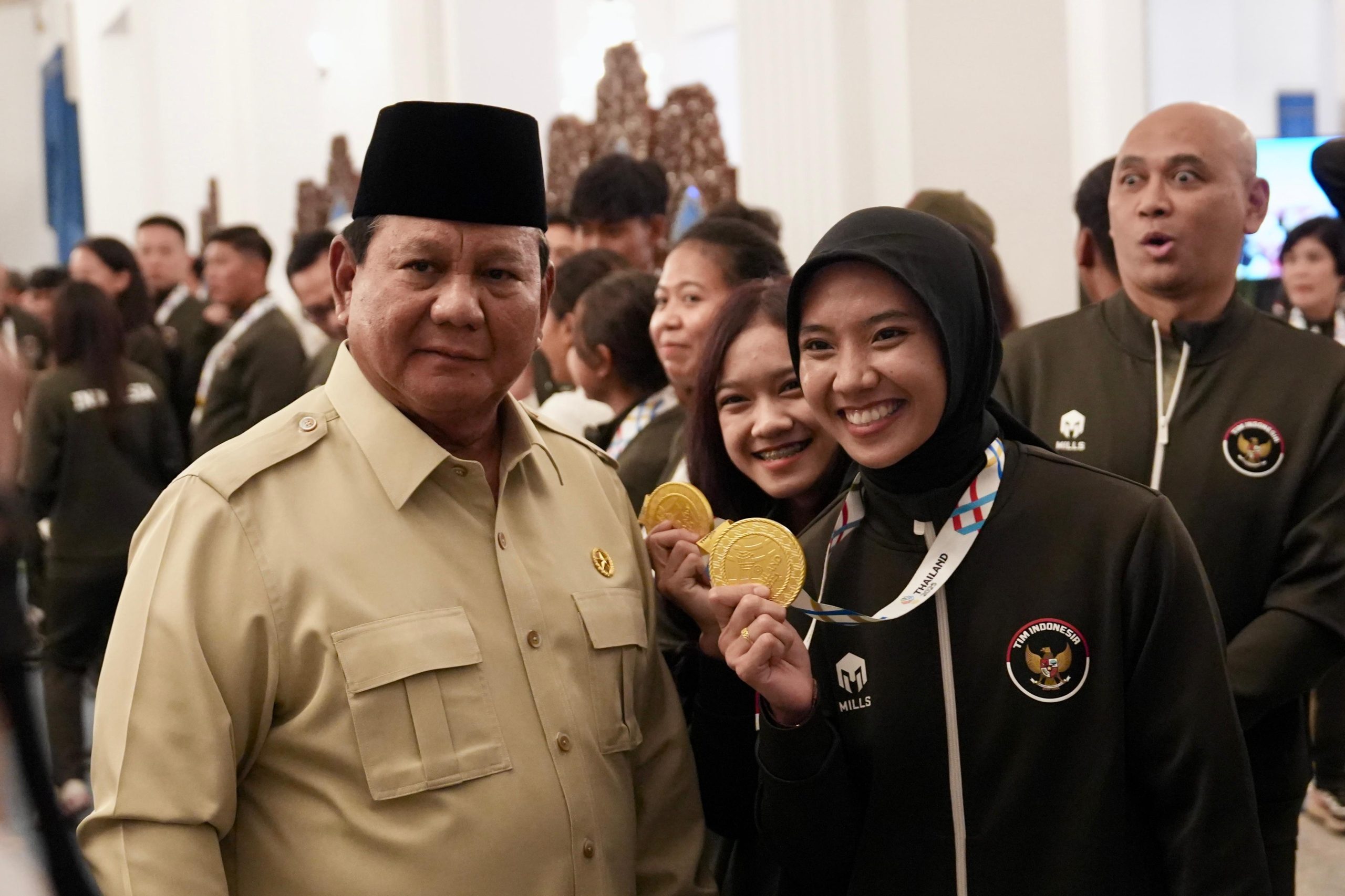 Sukses SEA Games 2025, Presiden Prabowo Undang Atlet ke Istana