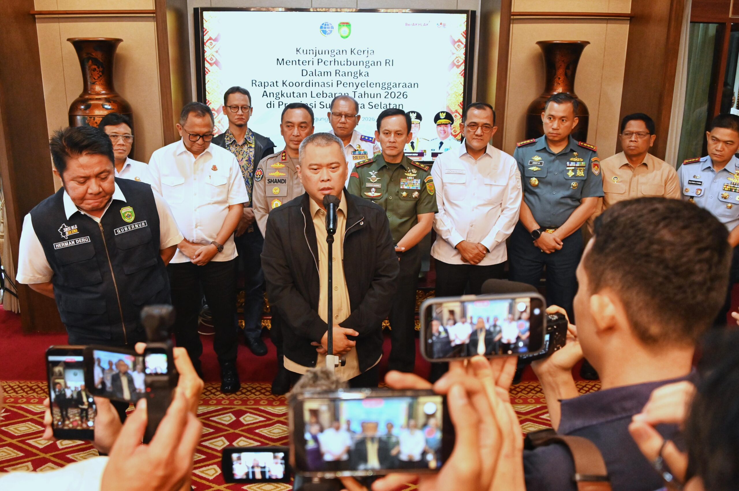 Angkutan Lebaran 2026 di Sumsel Dipersiapkan Secara Terpadu