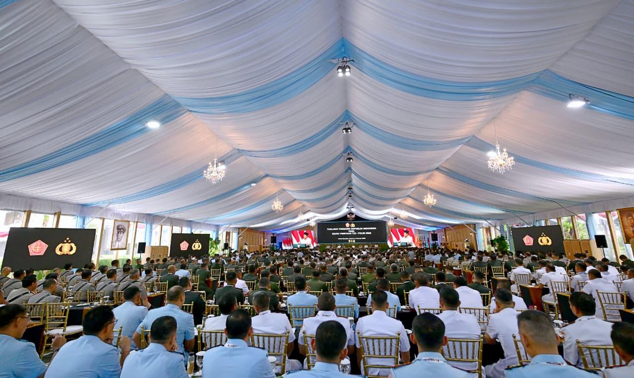 Presiden Ajak TNI–Polri Tingkatkan Kinerja dan Kepercayaan Publik