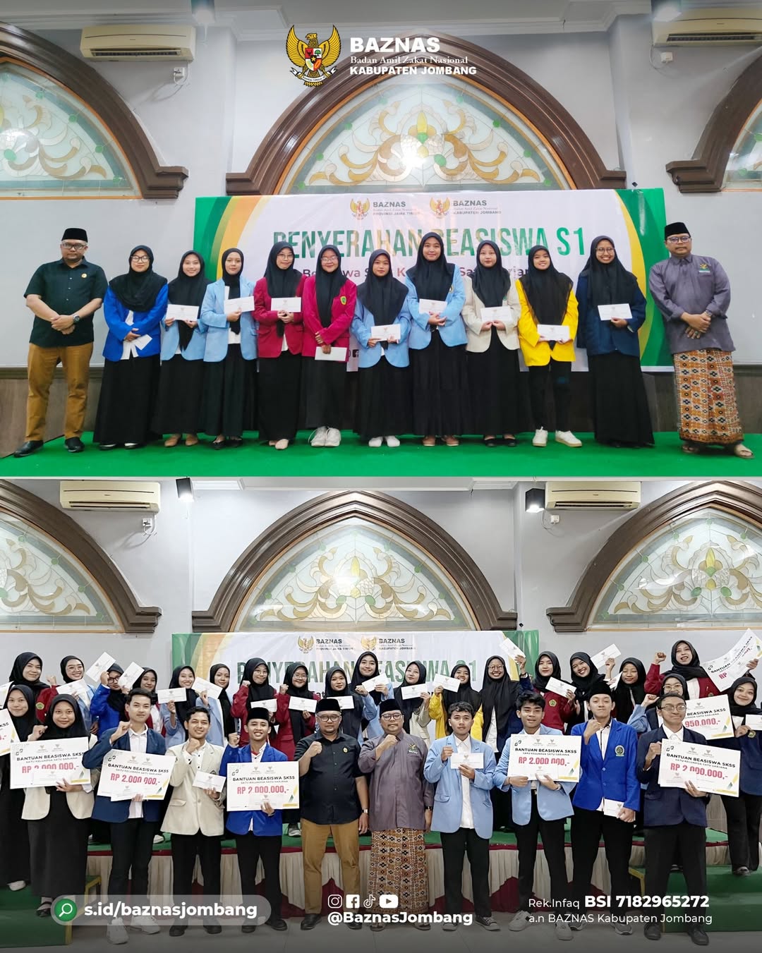 Program Beasiswa 2026, BAZNAS Jombang Hadirkan Harapan Baru