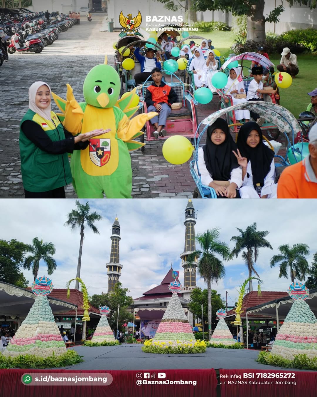 Pawai dan Pembagian Apem Meriahkan Sambut Ramadan di Jombang