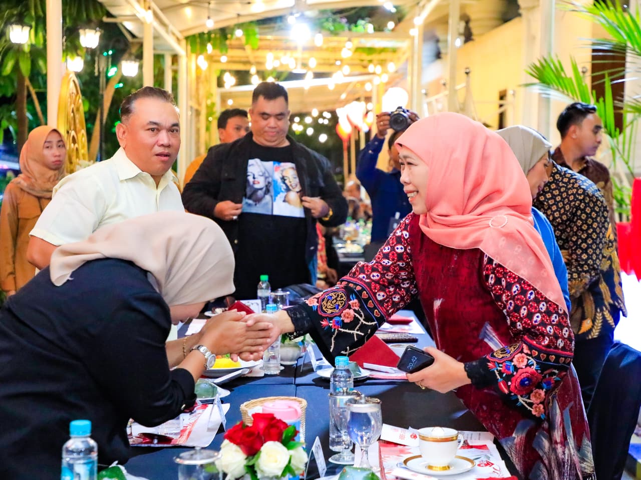 Gubernur Khofifah Konsisten Rayakan HPN Bersama Wartawan, Wujud Kepedulian pada Dunia Jurnalistik Jatim