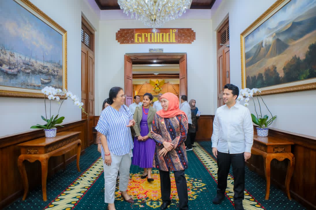Khofifah Indar Parawansa Perkuat Sinergi Global untuk Transisi Energi Bersih di Jawa Timur