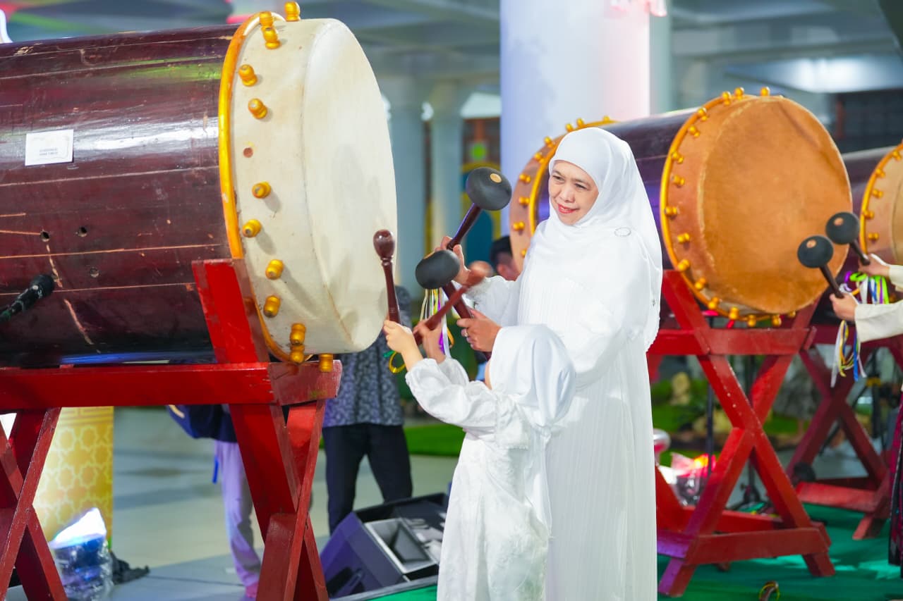 Gubernur Khofifah Ajak Warga Jatim Sambut Idul Fitri dengan Syukur dan Kebersamaan