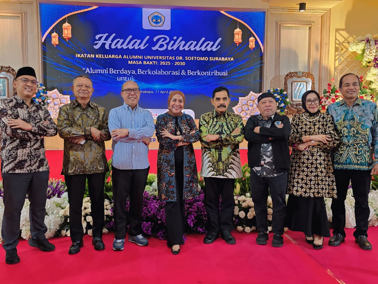 Alumni Lintas Generasi Bersatu dalam Halal Bihalal IKA Unitomo, Bangun Komitmen Bersama untuk Sinergi dan Kolaborasi Berkelanjutan