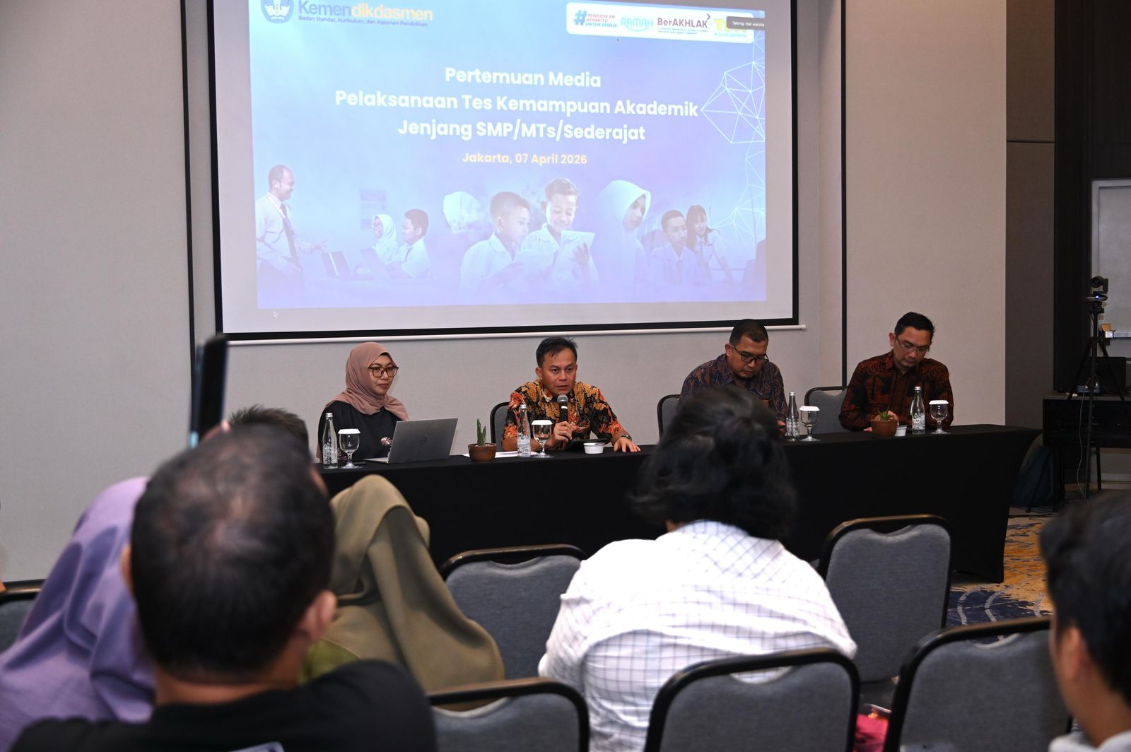 Mendikdasmen Tekankan Integritas dalam Pelaksanaan TKA SMP