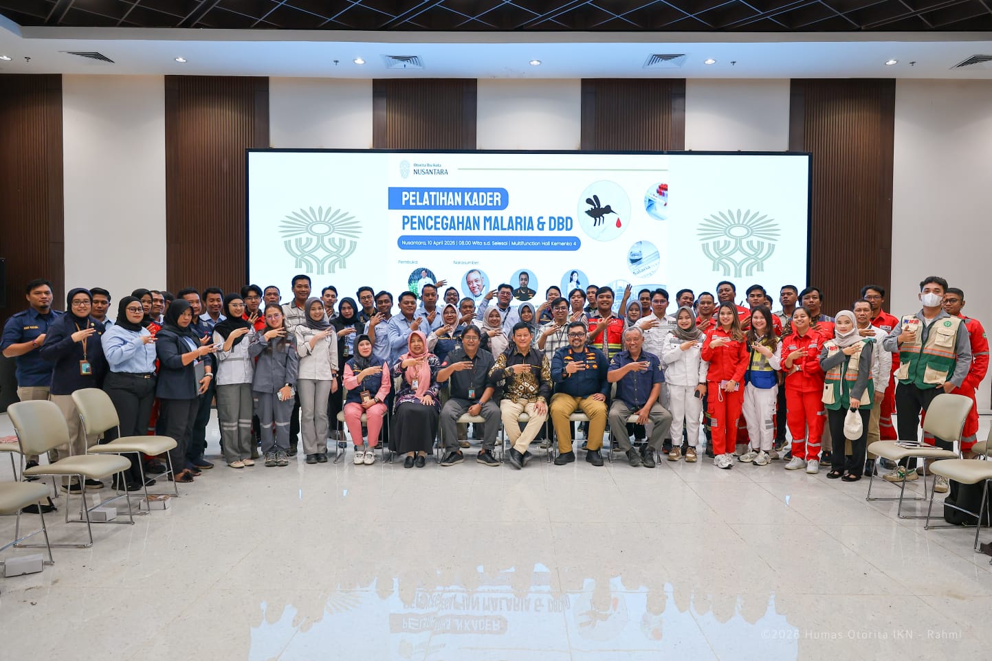 Pengendalian Malaria dan DBD di IKN Diperkuat Lewat Kader