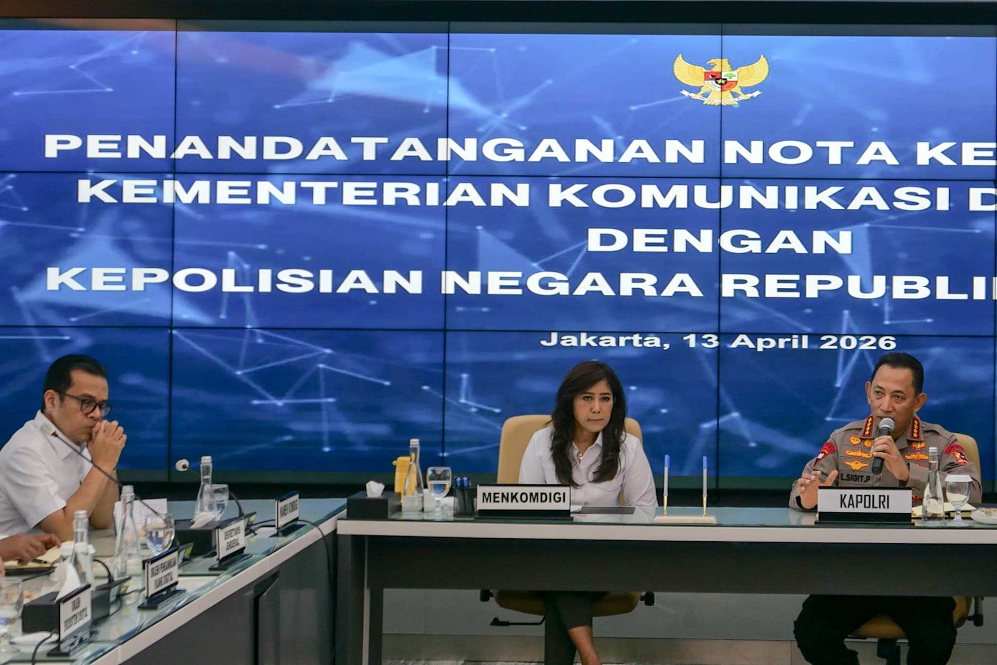 Kemkomdigi dan Polri Perkuat Pengaduan Masyarakat
