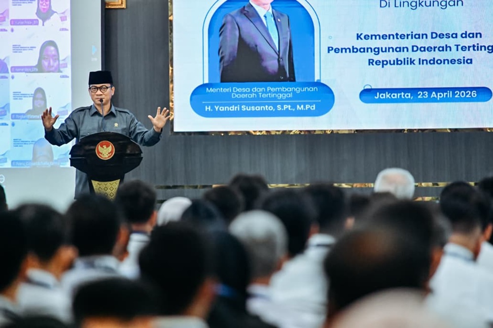 Yandri Susanto Dorong PPPK Kemendes Kawal Program Desa