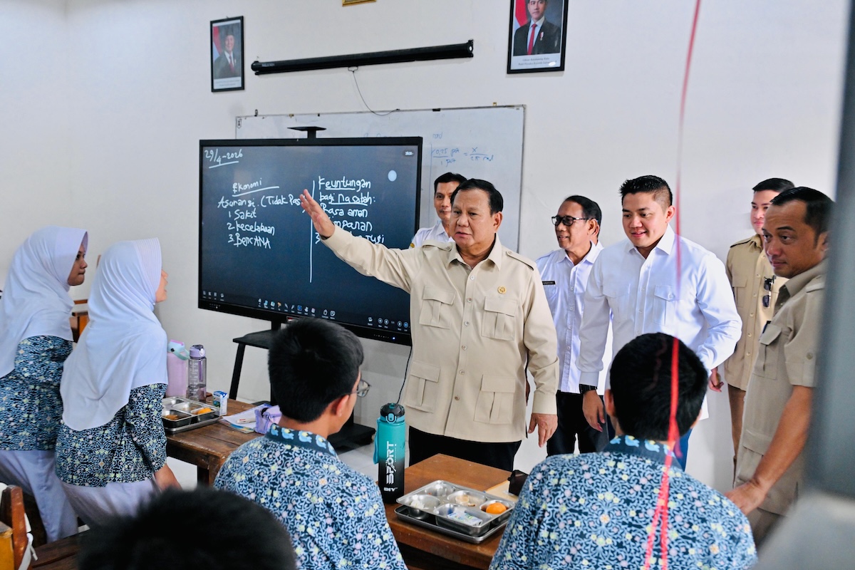 Prabowo Dorong Perbaikan Massif Sekolah demi Pendidikan Berkualitas