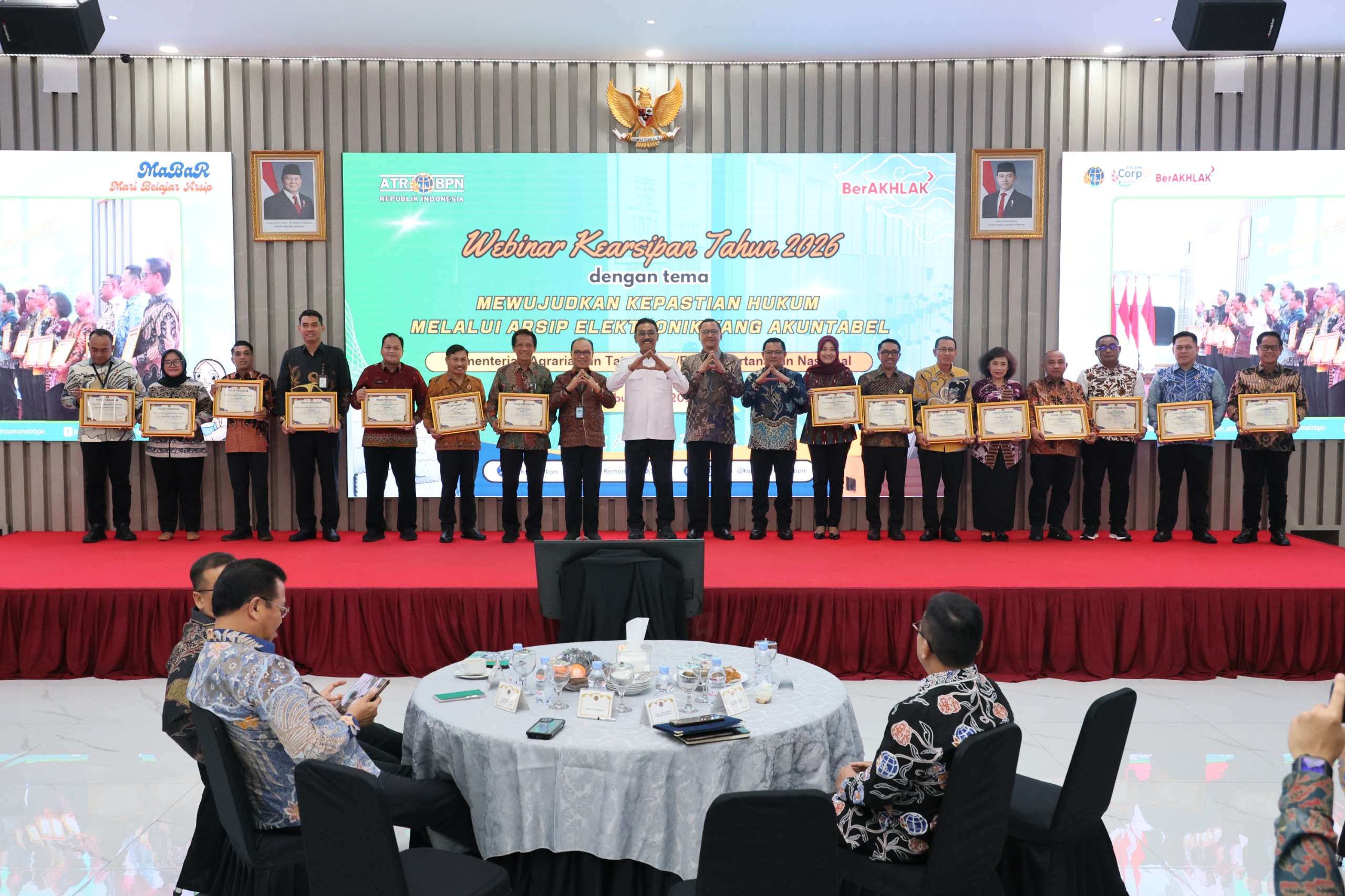 Sekjen ATR/BPN Tegaskan Pentingnya Tata Kelola Arsip Digital