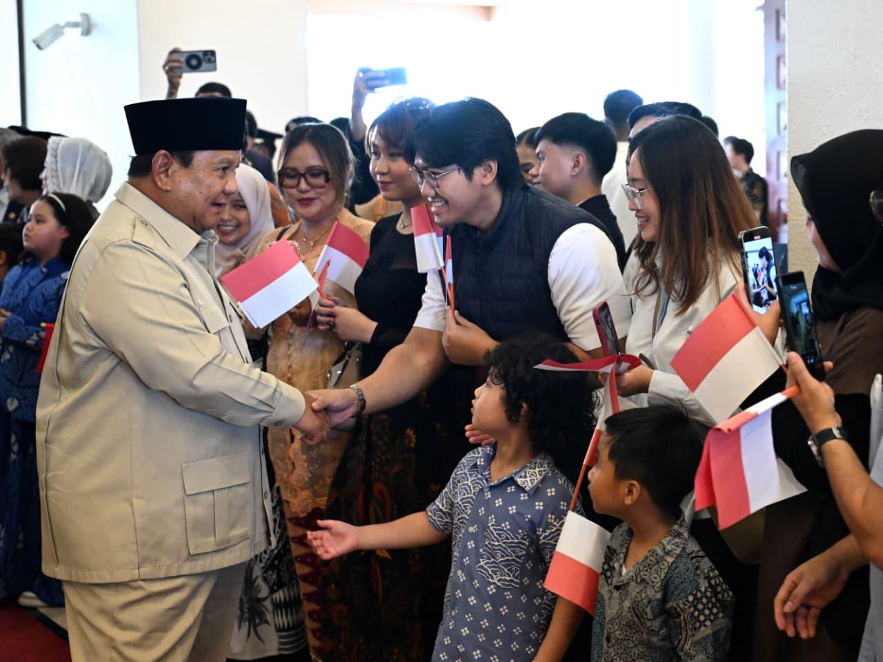 Kunjungan ke Cebu, Presiden Prabowo Dapat Sambutan Meriah Diaspora Indonesia