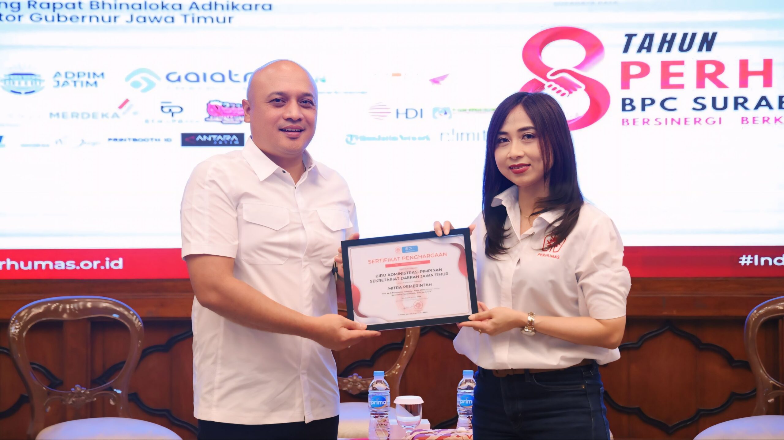 Di HUT Ke-8 Perhumas, Kepala Biro Adpim Jatim Tekankan Pentingnya Narasi Krisis yang Kredibel