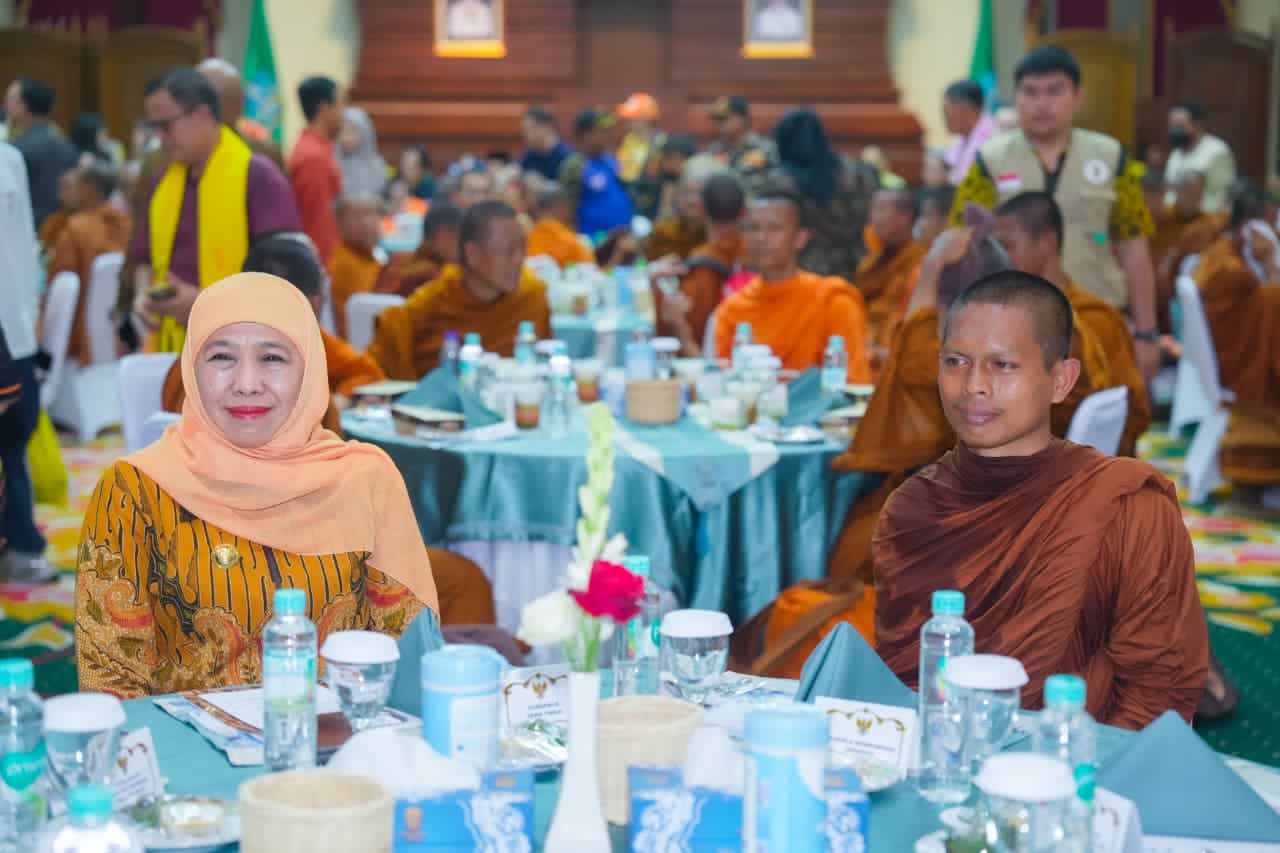 Gubernur Khofifah: Perdamaian dan Kebahagiaan Jadi Kebutuhan Seluruh Umat Manusia