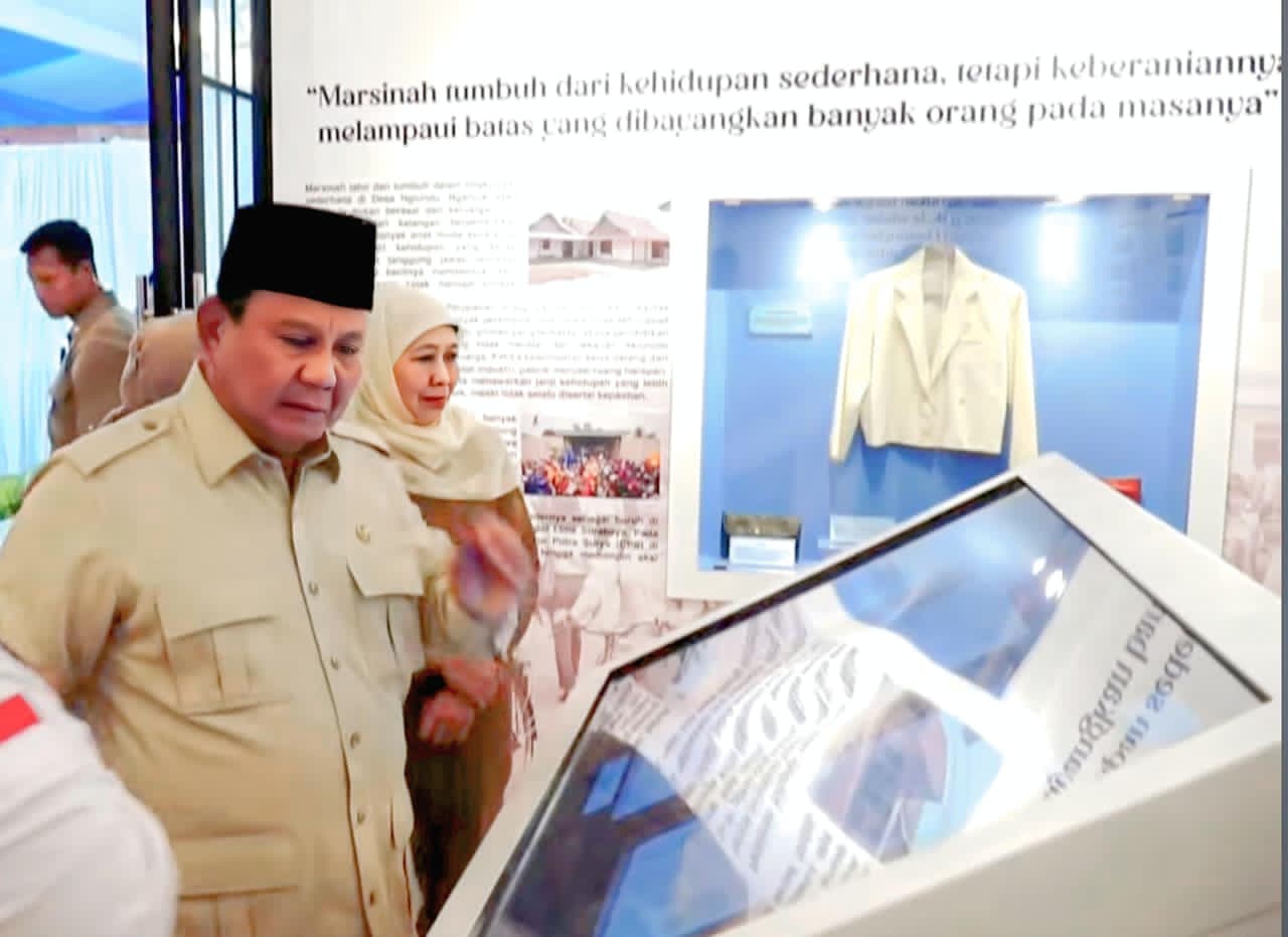Gubernur Khofifah Dampingi Presiden Prabowo Resmikan Museum Marsinah, Perkuat Edukasi Sejarah Buruh Nasional