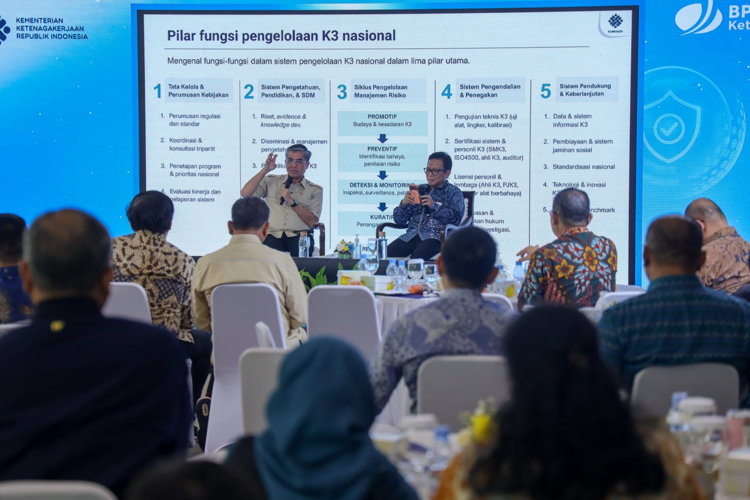 Yassierli Tegaskan BPJS Ketenagakerjaan Harus Fokus pada Pencegahan Kecelakaan Kerja