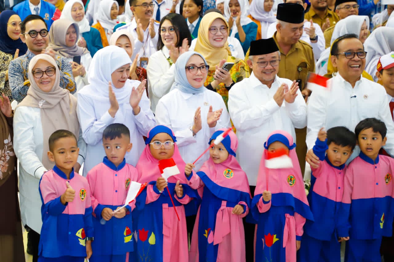Gubernur Khofifah Tegaskan Gernas Rana Jadi Langkah Nyata Membangun Lingkungan Belajar yang Aman, Nyaman, dan Ramah Anak
