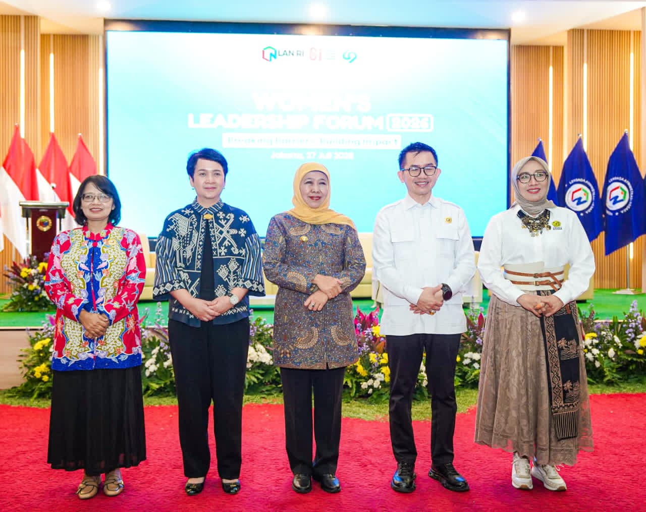Women’s Leadership Forum 2026, Gubernur Khofifah Dorong Kepemimpinan Perempuan Berdampak Nyata bagi Masyarakat