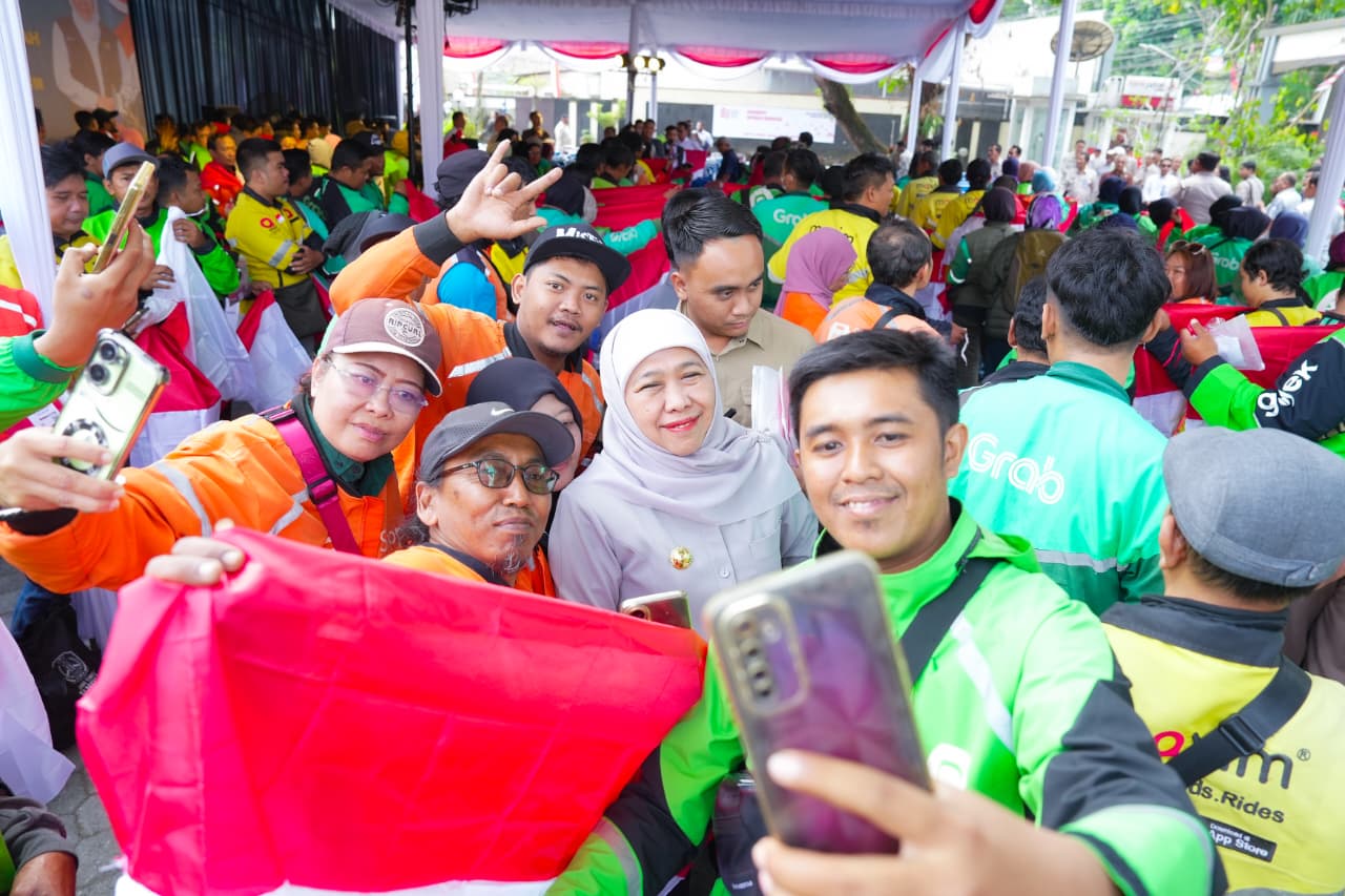 Tujuh Tahun Berjalan, Program Pembebasan PKB untuk Ojol Terus Dirasakan Manfaatnya, Gubernur Khofifah Dorong Partisipasi Masyarakat