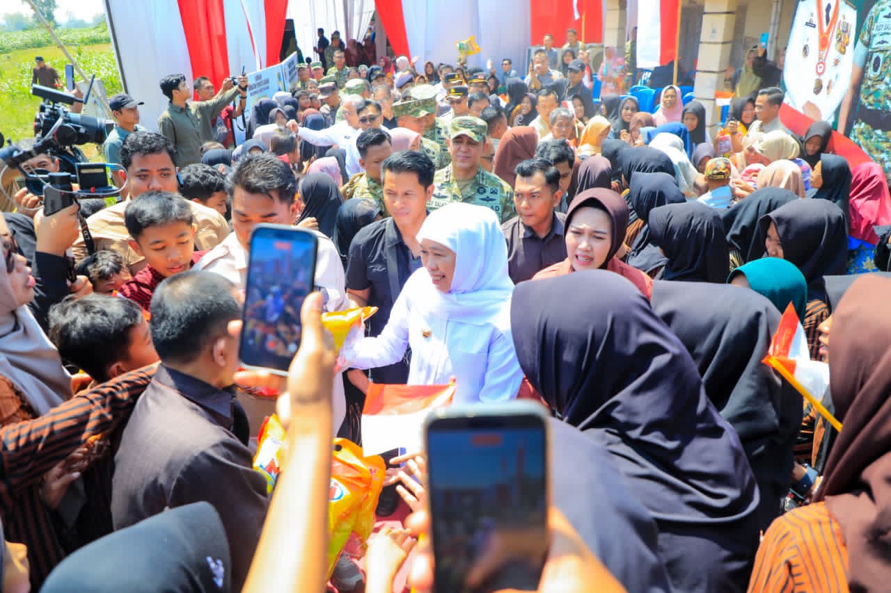 Peresmian Serentak 3.395 Jembatan dan 3.000 Sumber Air Bersih, Gubernur Khofifah Tekankan Manfaat Nyata bagi Warga