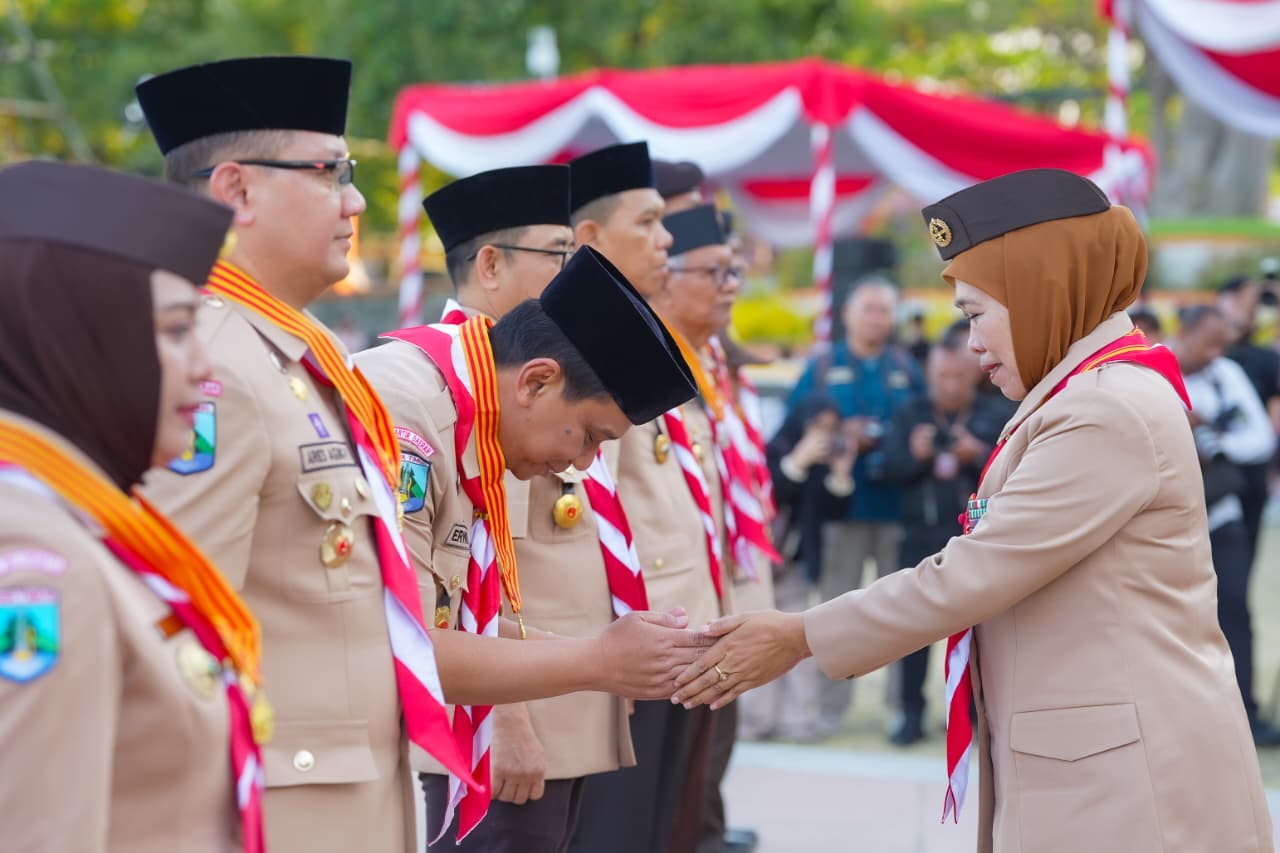 Pramuka Jadi Kekuatan Baru Ketahanan Pangan Jatim, Gubernur Khofifah Dorong Gerakan “Satu Gugus Depan, Satu Ketahanan Pangan”