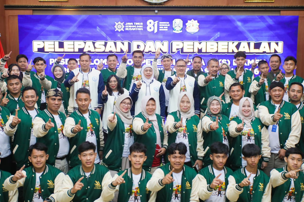 Tujuh Talenta Vokasi Jatim Siap Perkuat Indonesia di WorldSkills Shanghai, Gubernur Khofifah Dorong Prestasi Berdampak bagi SMK