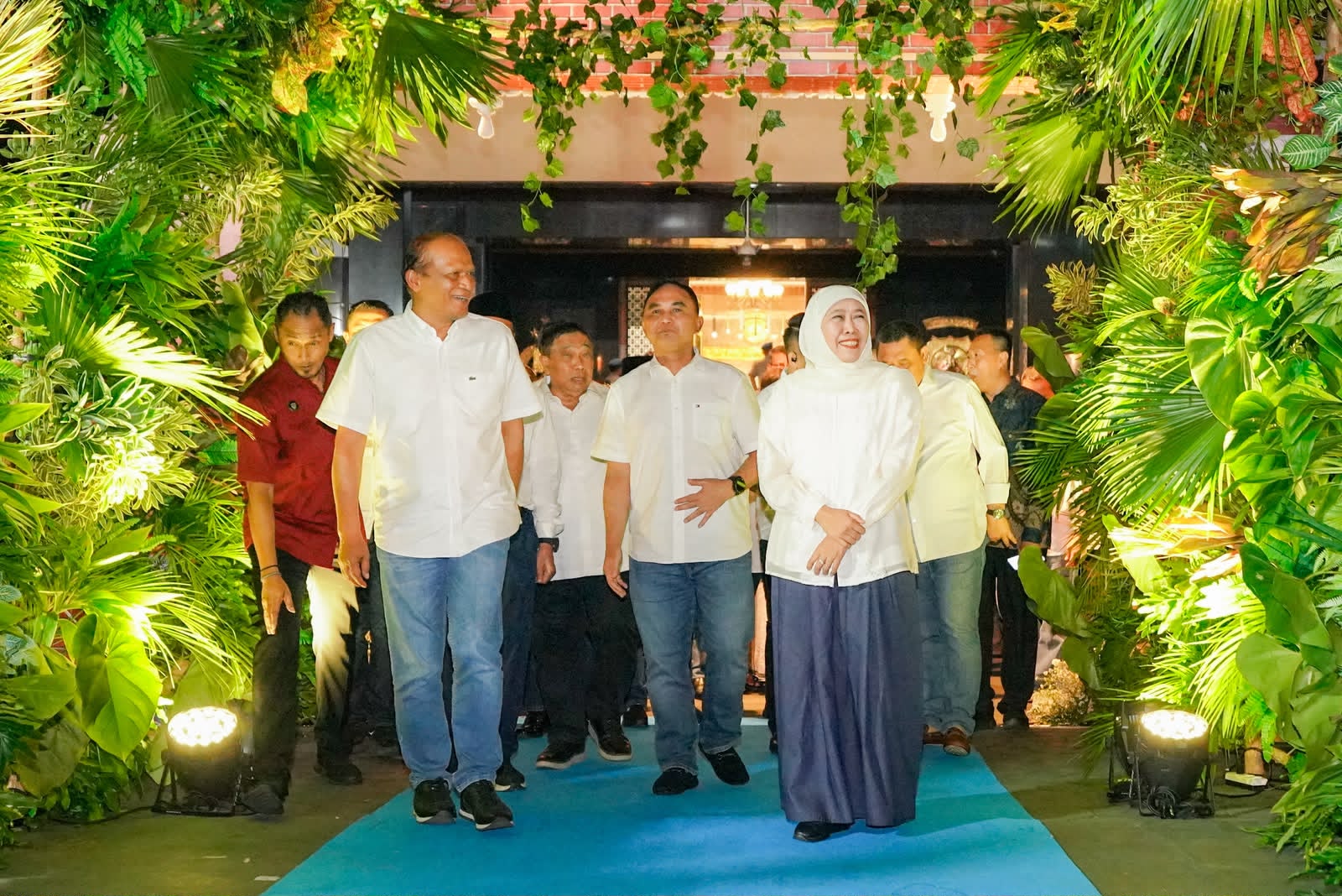 Gubernur Khofifah Sambut Irjen Pol. Dekananto dan Apresiasi Dedikasi Irjen Pol. Nanang Avianto di Polda Jatim