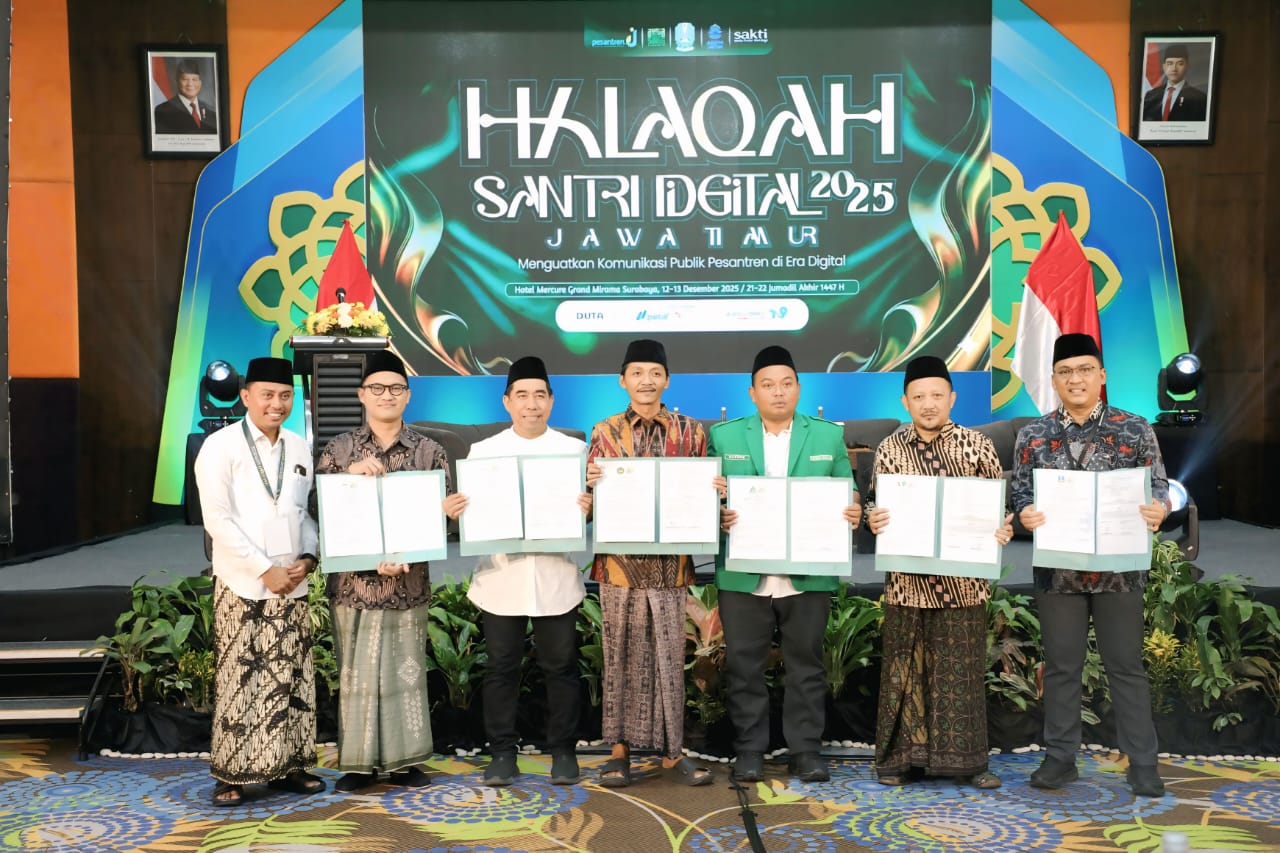 Gandeng 100 Peserta Pesantren, Pemprov Jatim dan DSC Siap Gelar Halaqah Santri Digital di Jombang